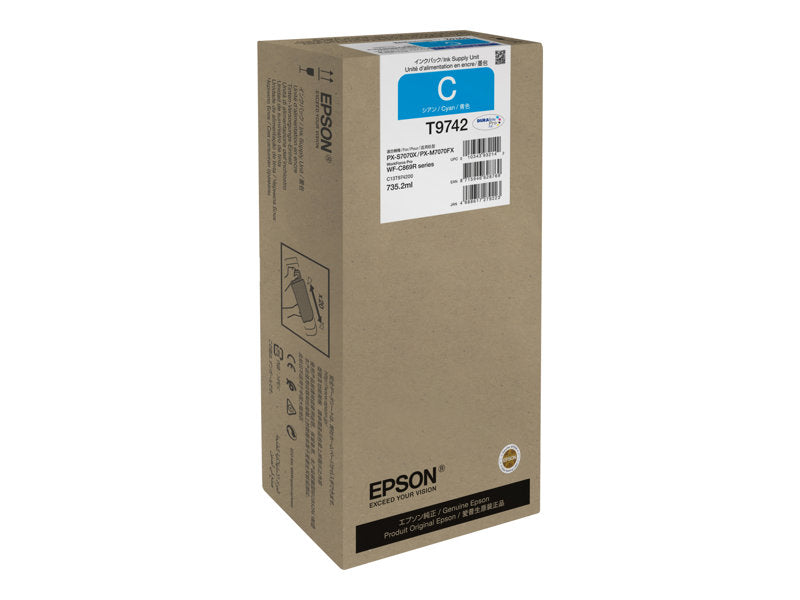 EPSON WORKFORCE C869R XH YLD CYAN INK