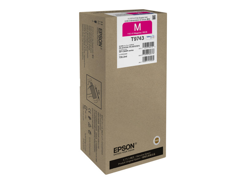 EPSON WORKFORCE C869R XH YLD MAGENTA INK