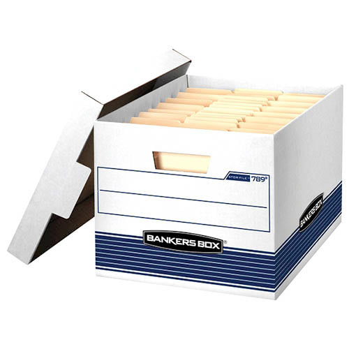 FELLOWES STOR/FILE 12CT LETTER/LEGAL LIFTOFF LID
