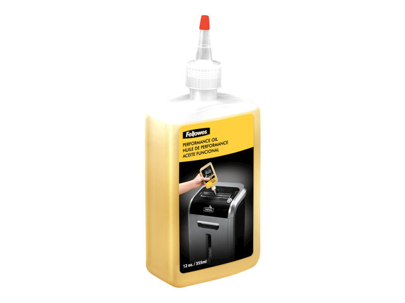 FELLOWES 35250 LUBRICANT 12OZ BOTTLE SHREDDER OIL