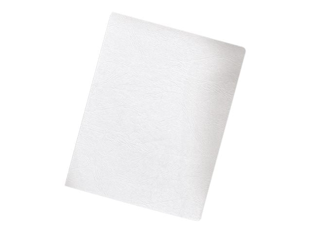 FELLOWES BINDING COVERS 400CT OVERSIZE WHITE