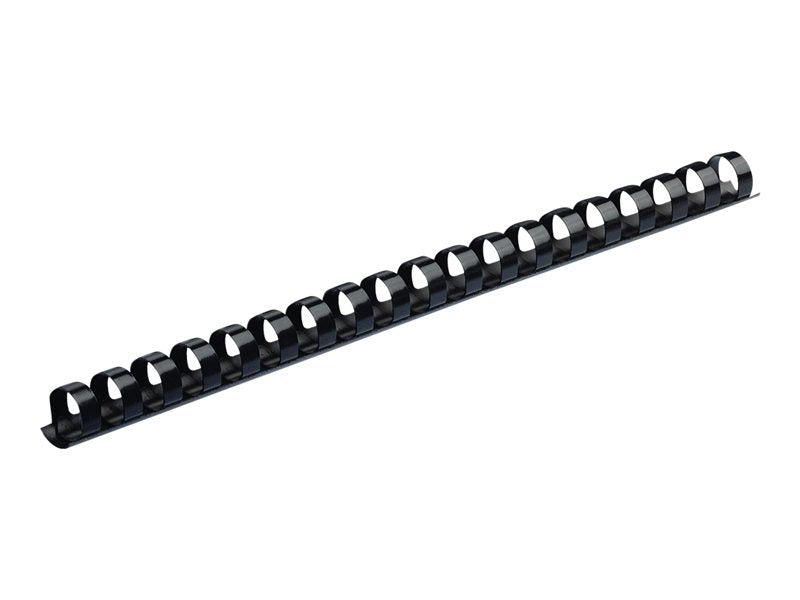 FELLOWES 52326 BLACK 1200CT PLASTIC COMB 1/2"