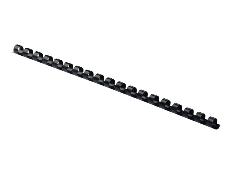 FELLOWES 52366 BLACK 3000CT PLASTIC COMB 1/4"