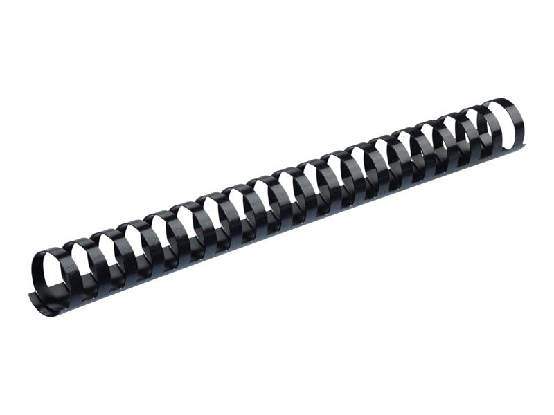 FELLOWES 52367 BLACK 500CT PLASTIC COMB 3/4"