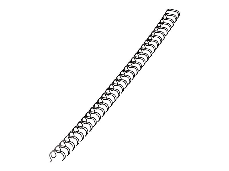 FELLOWES 52539 BLACK 500CT WIRE SPINES 1/4"