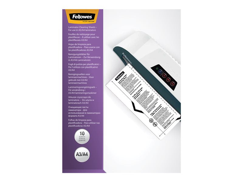 FELLOWES 5320603 200CT CLEANING SHEETS