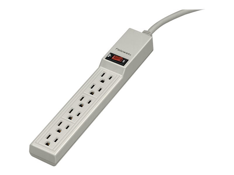 FELLOWES 99000 PLATINUM 6PK 6-OUTLET POWER STRIP