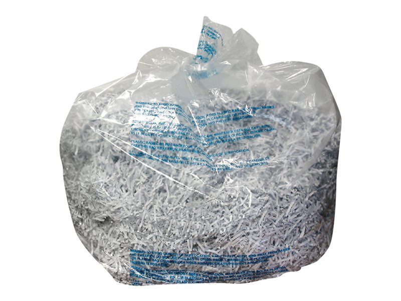 GBC 1765010 13-19 GALLON 25PK PLASTIC SHRED BAGS