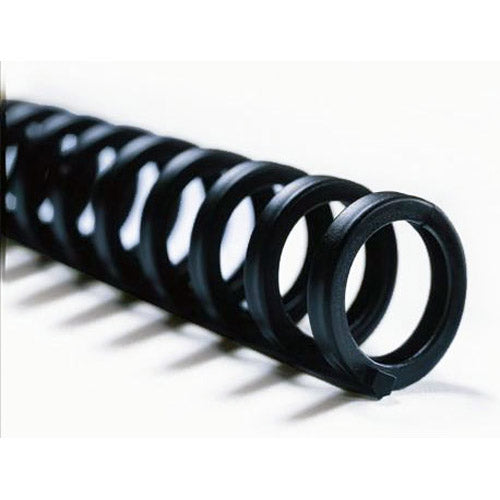 GBC BLACK 1/2" 25PK PROCLICK SPINES