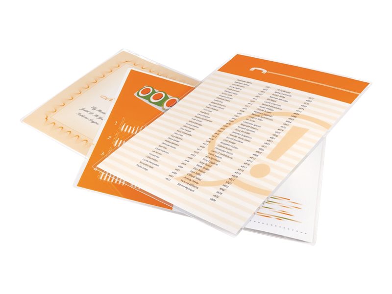 GBC LAMINATE POUCH 100PK 5MIL LETTER SIZE