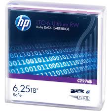 HP LTO ULTRIUM-6 RW 2.5TB/6.25TB BAFE TAPE