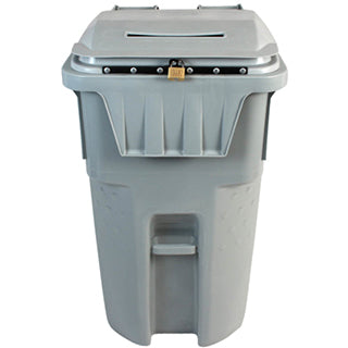 HSM 95 GALLON MOBILE SHREDDER CART GRAY