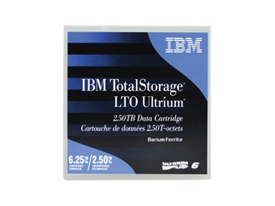 IBM LTO ULTRIUM-6 RW 2.5TB/6.25TB DATA TAPE