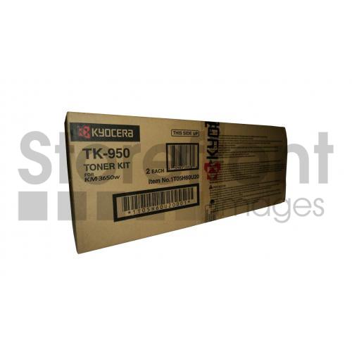 KYOCERA KM-3650W 2PK TK950 BLACK TONERS