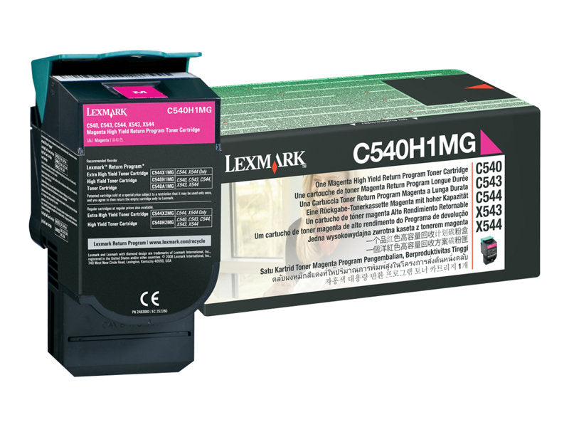 LEXMARK C540N HI RETURN PROG MAGENTA