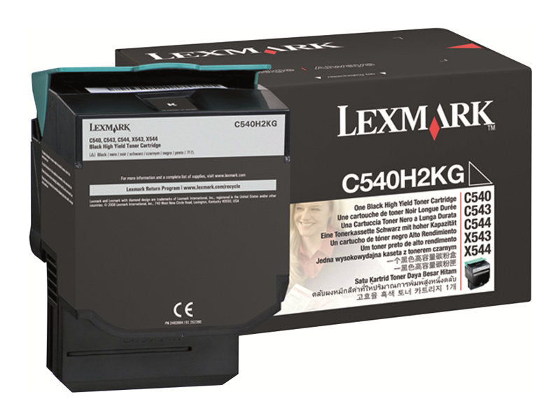 LEXMARK C540N HI YLD BLACK TONER