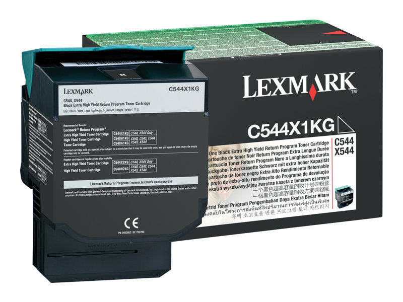 LEXMARK C544N XH RETURN PROG BLACK