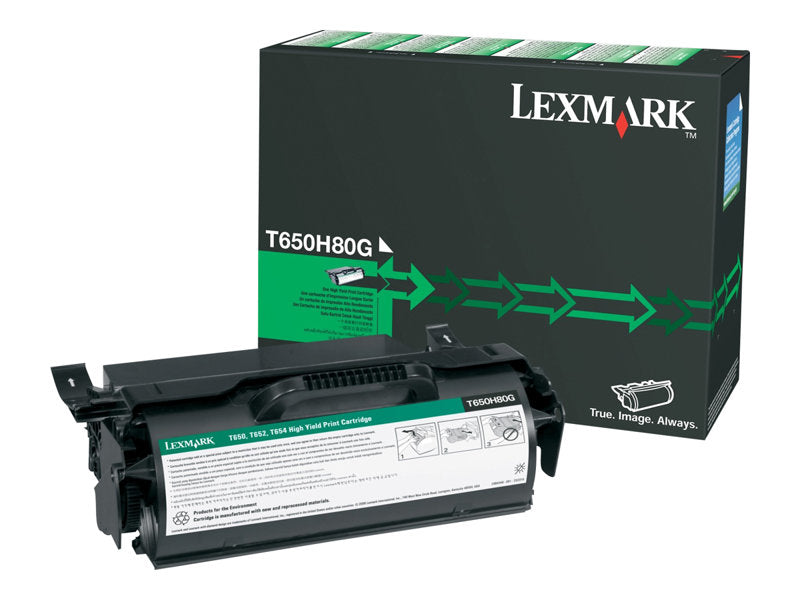 LEXMARK T650N-BID HI RECOND BLACK TONER