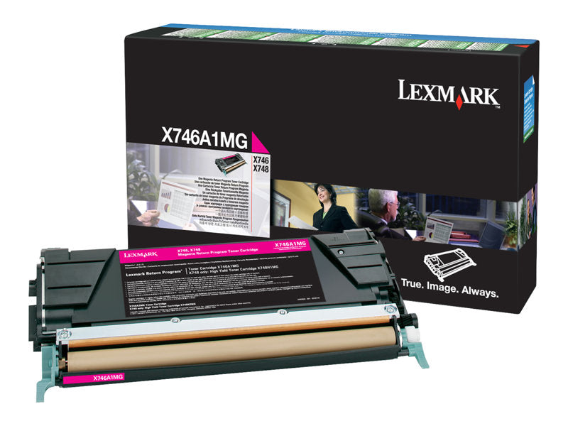 LEXMARK X746DE SD RETURN PROG MAGENTA