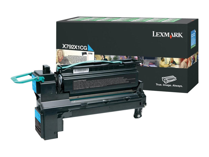 LEXMARK X792DE XH RETURN PROG CYAN