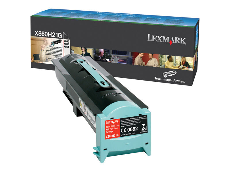 LEXMARK X860E HI YLD BLACK TONER