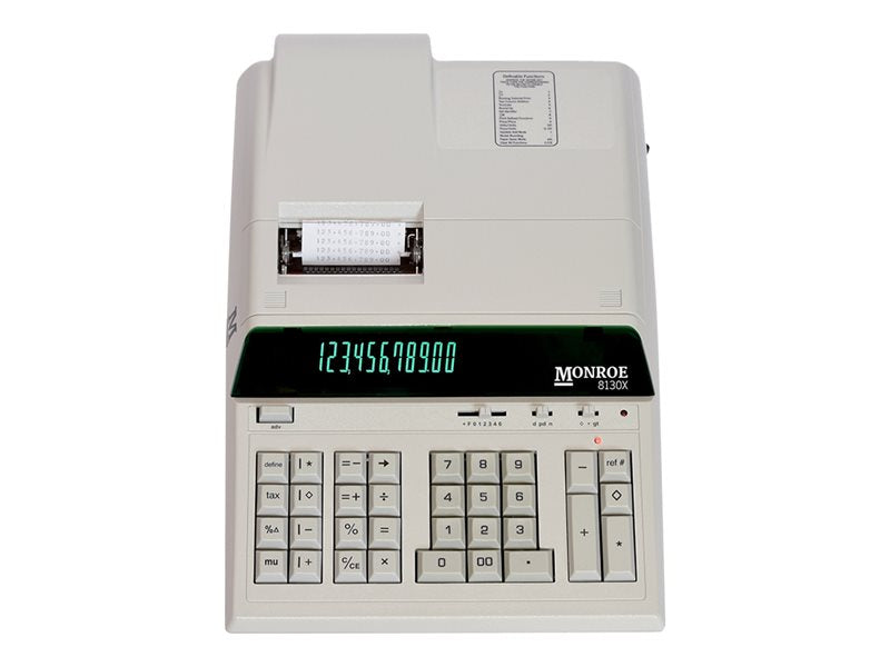 MONROE 8130X IVORY ENTRY LEVEL HEAVY-DUTY CALC