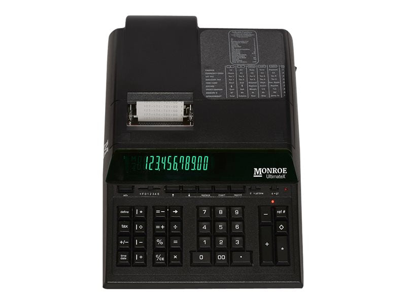 MONROE ULTIMATEXB BLACK 12 DIGIT IKT DESK/PRINT