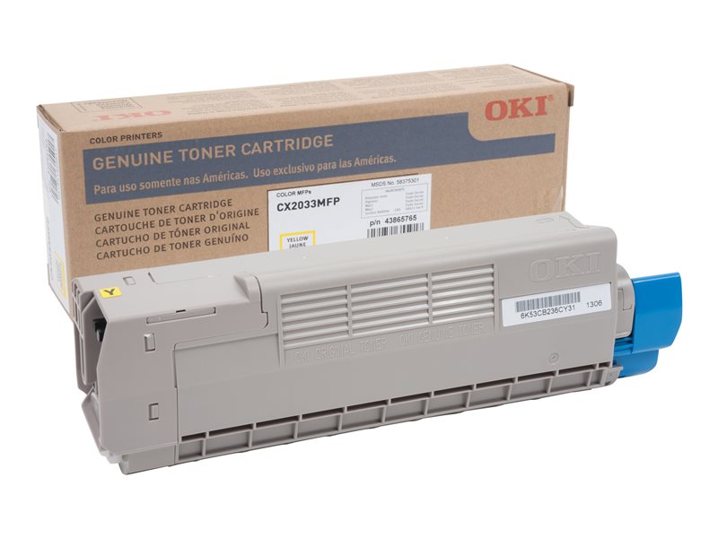 OKIDATA CX2033 LQ-SD YLD YELLOW TONER