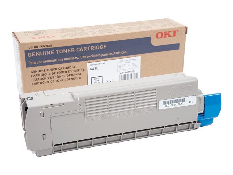OKIDATA C610N SD YLD BLACK TONER