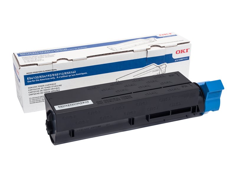 OKIDATA ES5112  SD YLD BLACK TONER