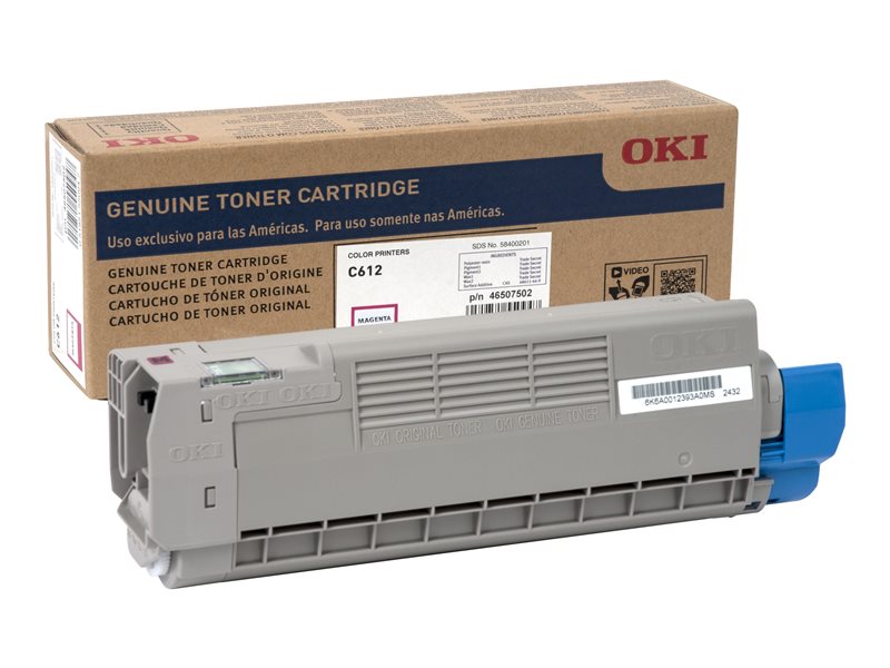 OKIDATA C612N SD YLD MAGENTA TONER