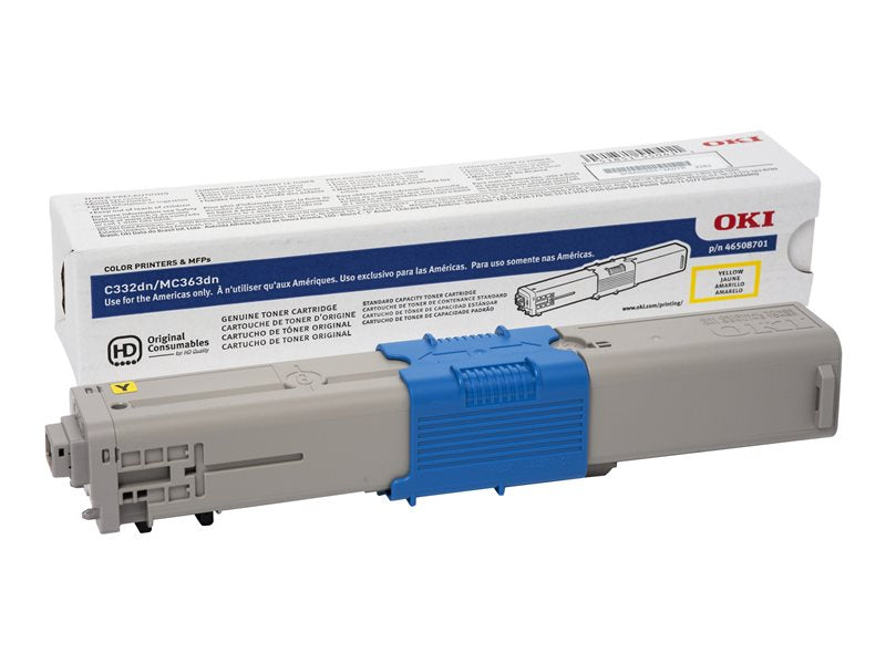OKIDATA MC363DN  SD YLD YELLOW TONER