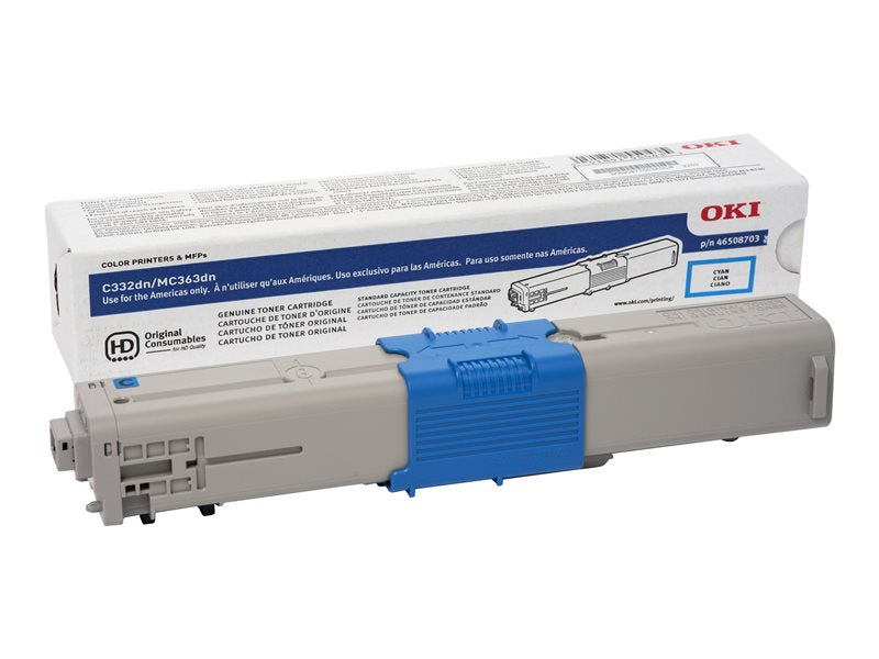 OKIDATA MC363DN  SD YLD CYAN TONER