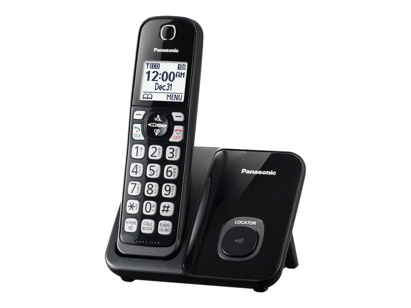 PANASONIC KXTGD510B BLK  DECT+ 1-HANDSET/EXP