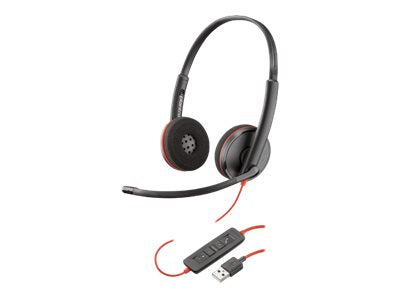 PLANTRONICS BLACKWIRE 3200 CORDED HEADSET