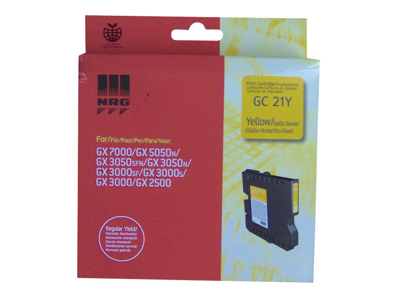 RICOH AFICIO GX3000 GC21 SD YLD YELLOW INK