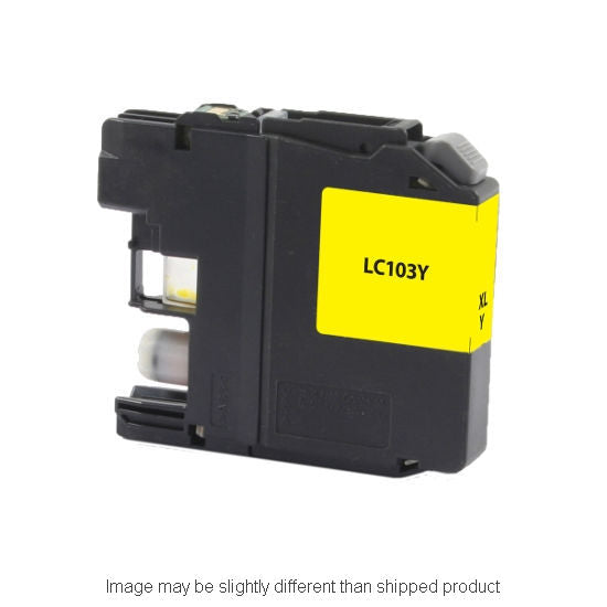 REPL BROTHER LC103 HI YLD YELLOW INK