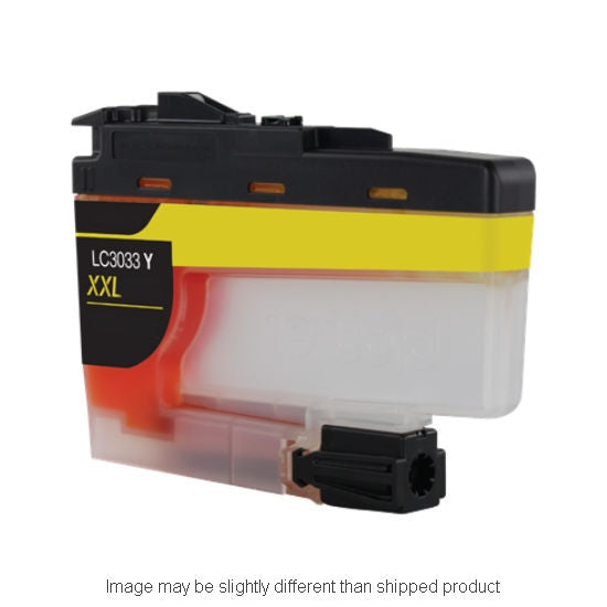 REPL BROTHER LC3033 SUPER HI YELLOW INK