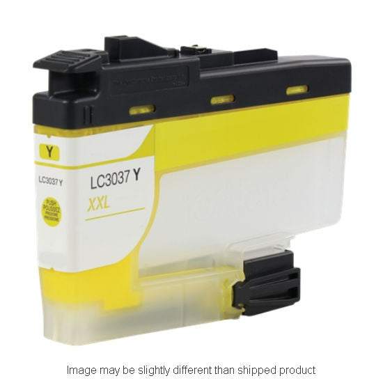 REPL BROTHER LC3037 SUPER HI YELLOW INK