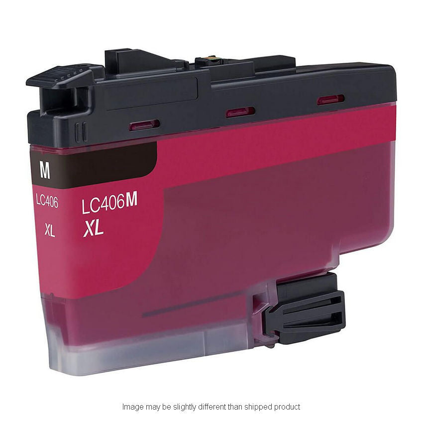 REPL BROTHER LC406XL HI YLD MAGENTA INK