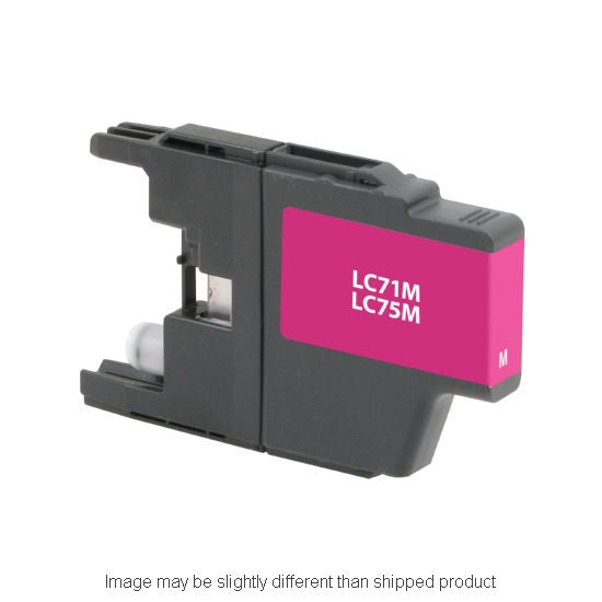 REPL BROTHER LC75 HI YLD MAGENTA INK