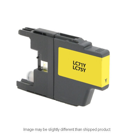 REPL BROTHER LC75 HI YLD YELLOW INK