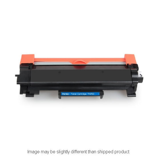 REPL BROTHER TN760 HI YLD BLACK TONER