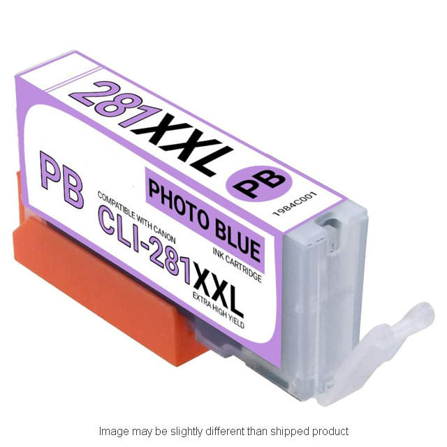 REPL CANON 1984C001 CLI281XXL XH BLUE INK