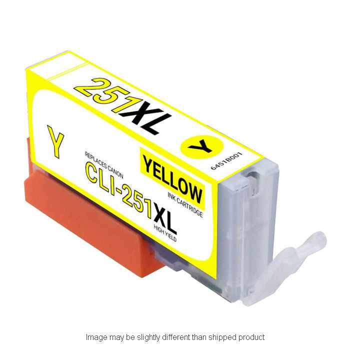 REPL CANON 6451B001 CLI251XL HI YELLOW INK