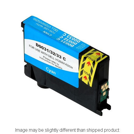 REPL DELL 331-7378 SERIES 33 XH CYAN INK