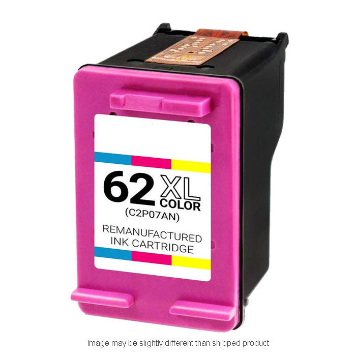 REPL HP C2P07AN #62XL HI TRI-COLOR INK