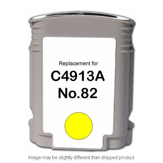 REPL HP C4913A LQ-#82 HI YLD YELLOW INK