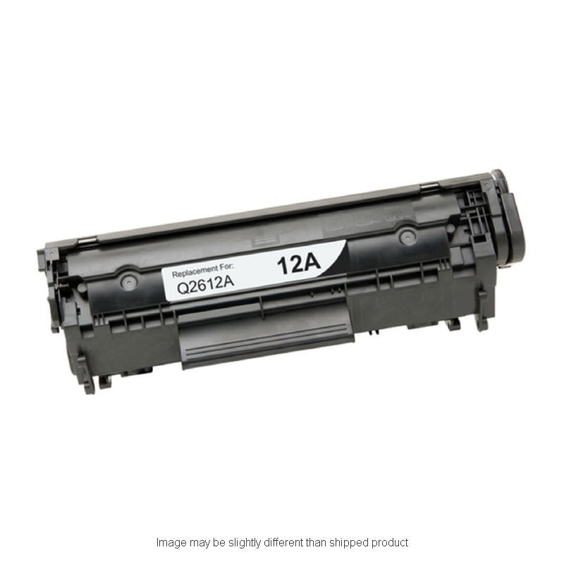 PREM REPL HP Q2612A 12A SD BLACK TONER
