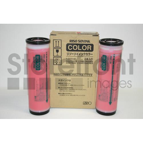 RISOGRAPH GR1700 2PK SD BRIGHT RED INKS